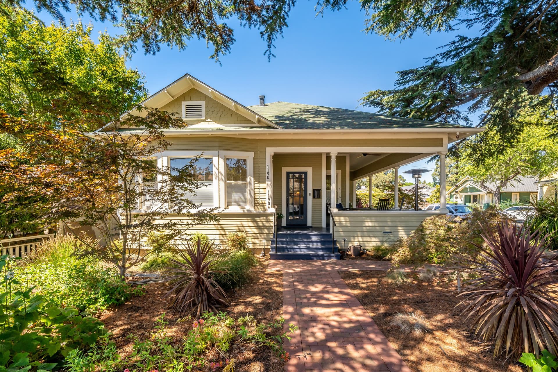 Craftsman bungalow at 1190 Buchon Street, San Luis Obispo, sold by California Coastal Real Estate